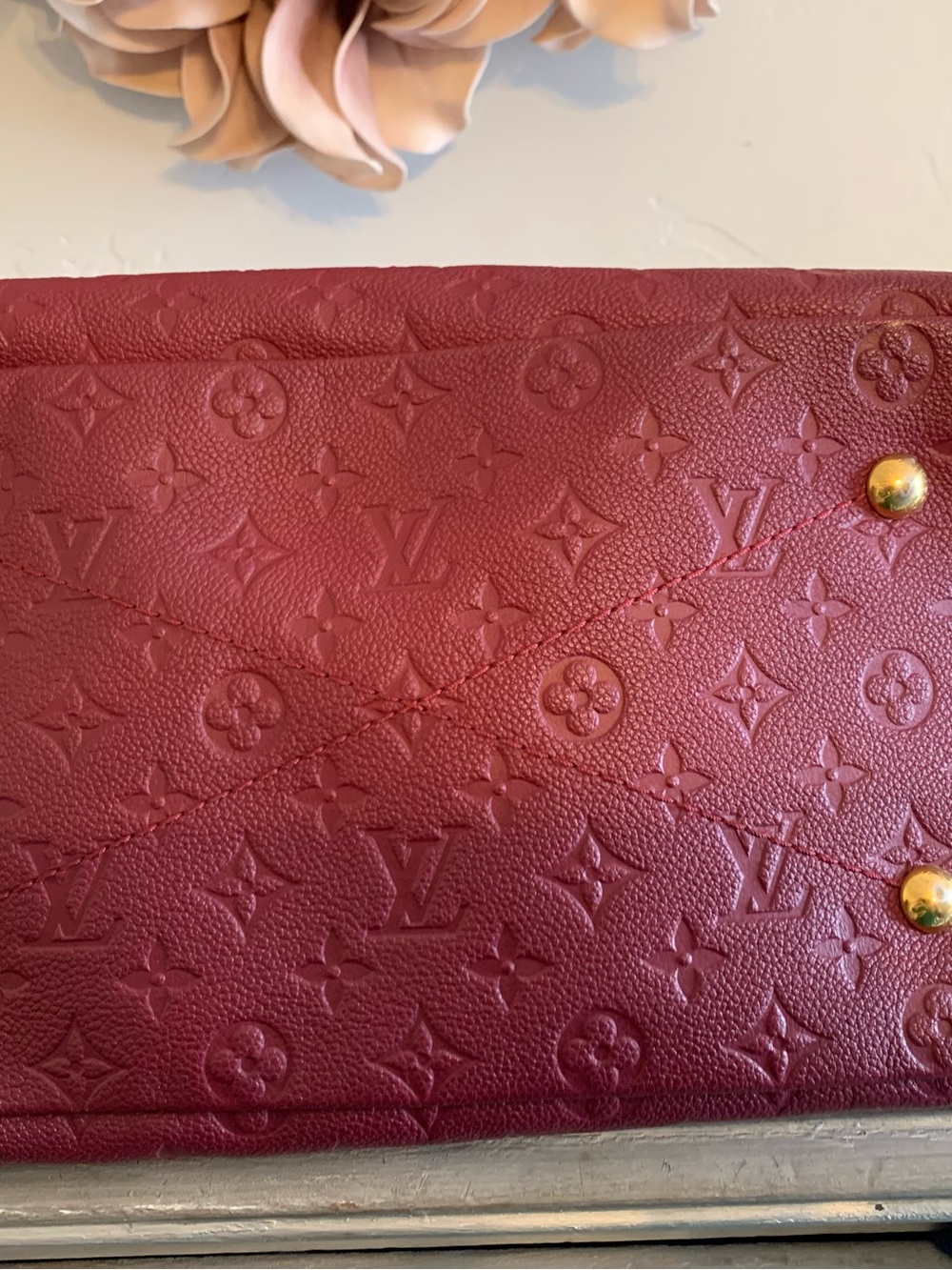 💝 EUC 💝 Louis Vuitton Monogram Empreinte MM Artsy in Aurore - Picture 3 of 5